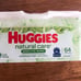 1 Tub Huggies Baby Wipes 64 ct New! - DISCONTINUED