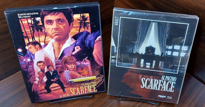 Scarface (1983) 4K Steelbook Vault Collection (EURO Import)-NEW-w/Custom Cover