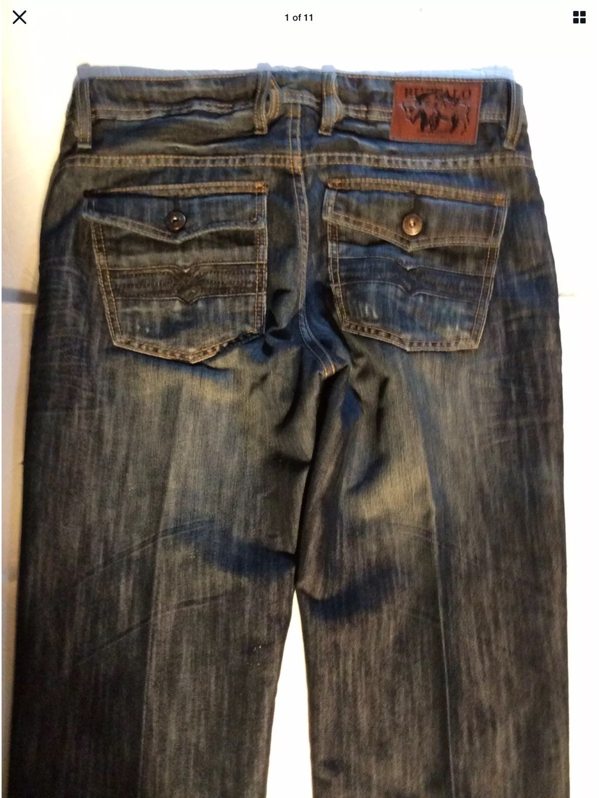 BUFFALO DIBSON STRAIGHT JEANS 33 x 33