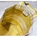NWT Christian Dior Ivory and Gold Embroidered Handles Logo Tote Bag Size Large