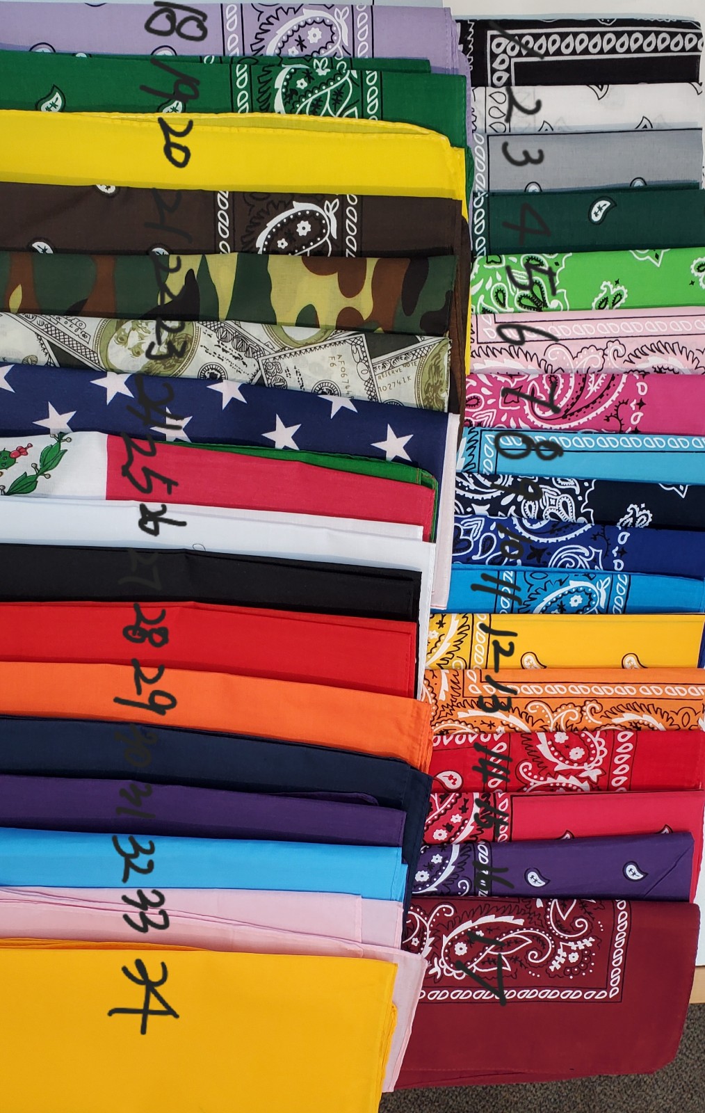 bandana 30pcs for 30