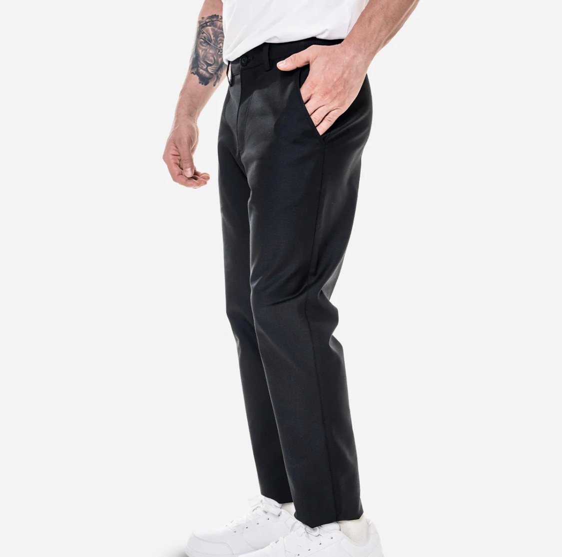 ALL DAY CHINO PANTS - BLACK