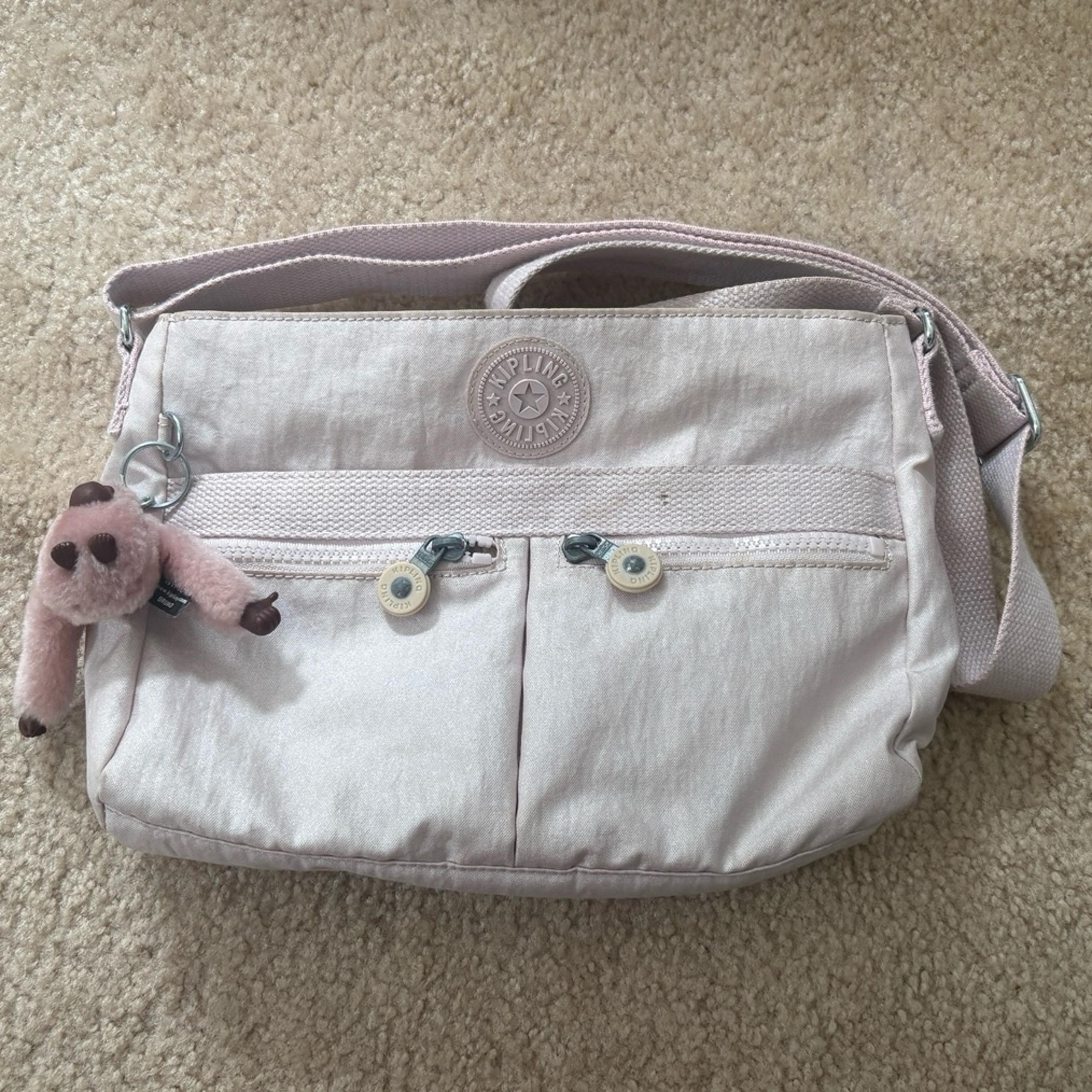 Kipling Crossbody Bag (pastel pink/lilac)