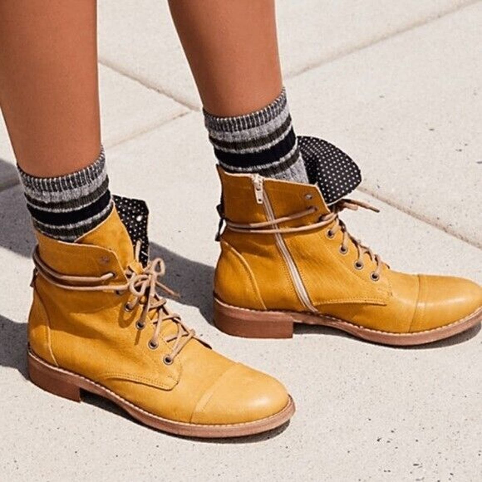 Free people portland hotsell lace up boot