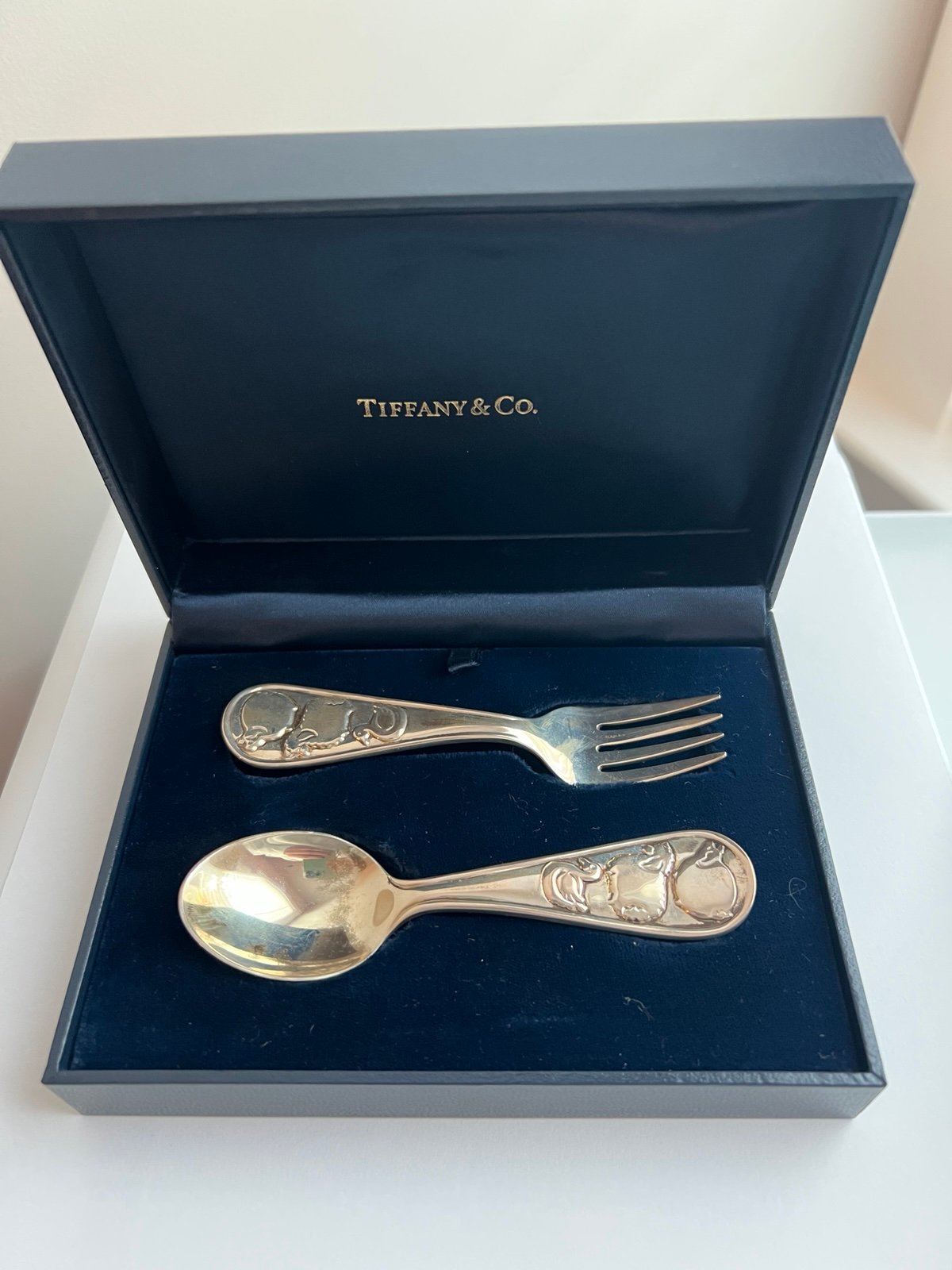 Tiffany & Co Baby Silverware Set
