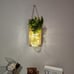 Rustic Wall Sconces, Mason Jar Sconces, Farmhouse Home Decor, LED Fairy Lights,