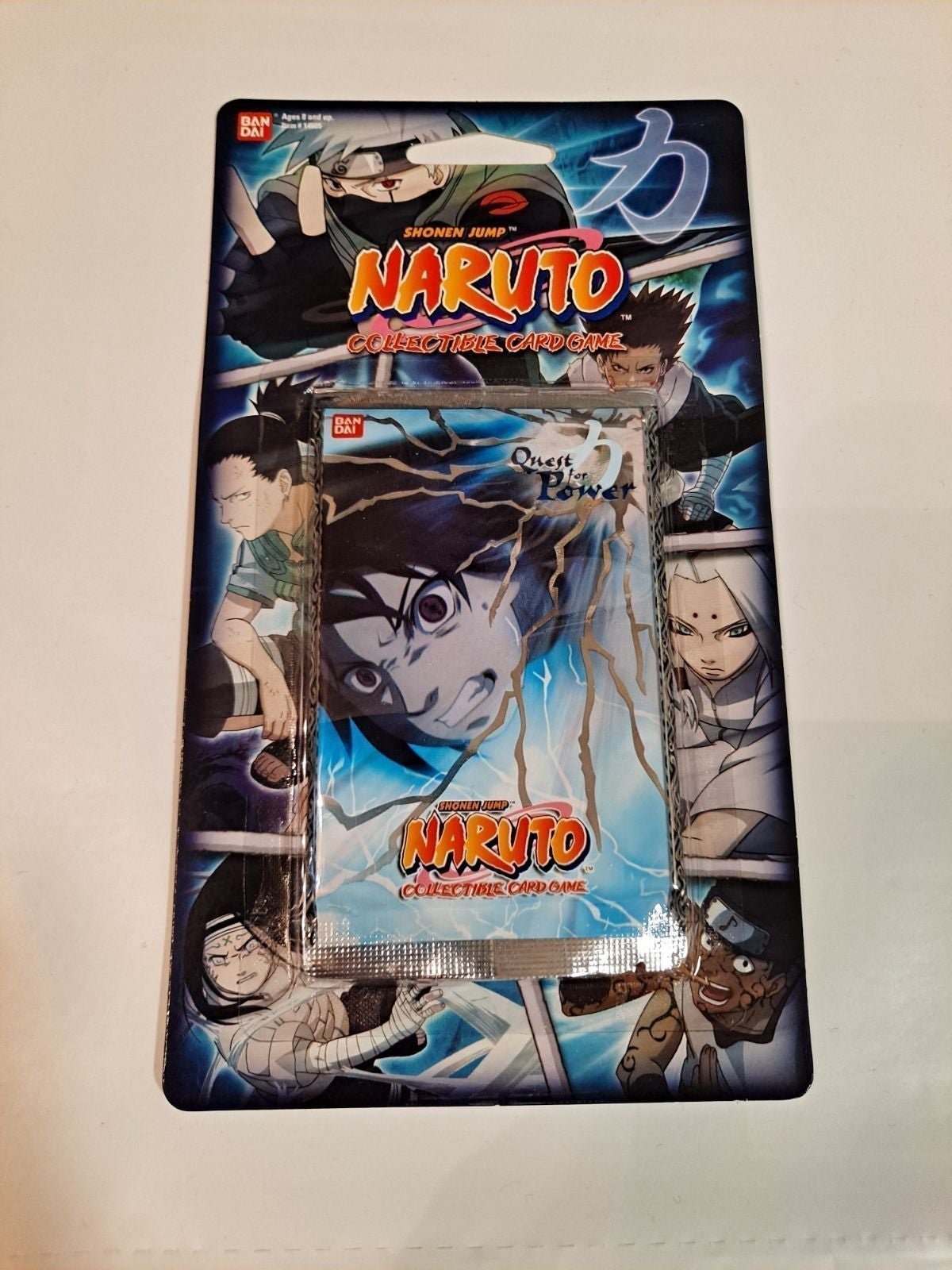 NARUTO QUEST FOR POWER Blister Booster Pack card game TCG CCG