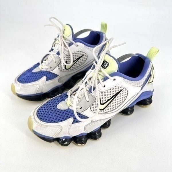 Nike Women's Shox TL Nova Low Top Sneaker Shoes Sapphire White Purple Size 5.5