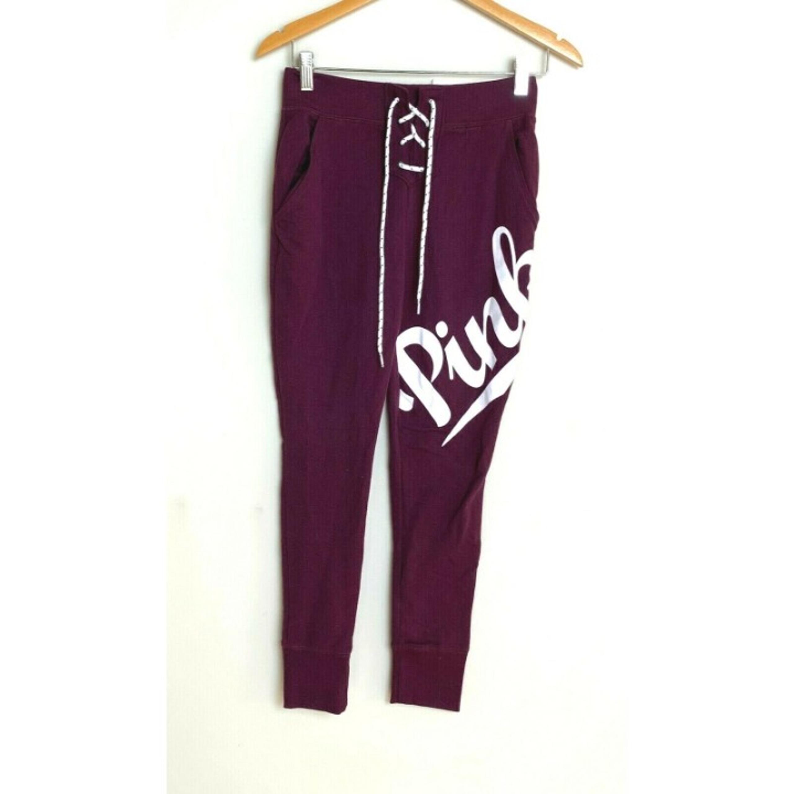 Victoria's Secret Pink Lace Up Pants XS