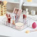 3 Tier Clear Makeup Organizer with Drawer