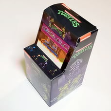 TMNT 3 Pack Adult Unisex Crew Socks Shoe Size 6.5-12 in Novelty Arcade Game Box