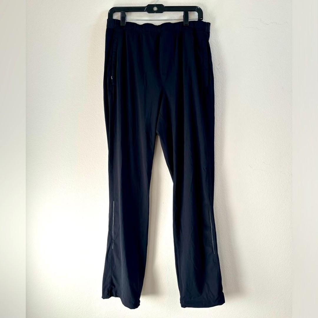 Lululemon Men’s Lightweight Jogger Track Pant Cinchable Hem Black Size Large