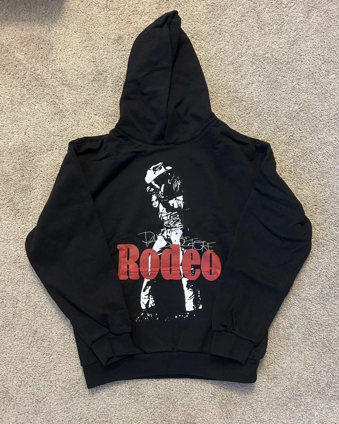 Travis Scott Rodeo Hoodie Size Large