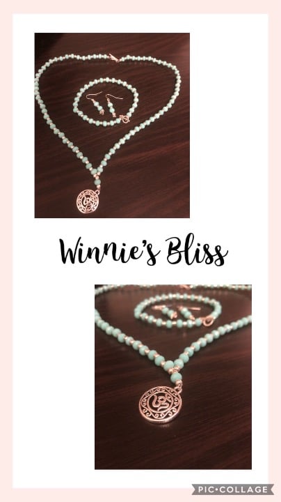3 piece jewelry set namaste
