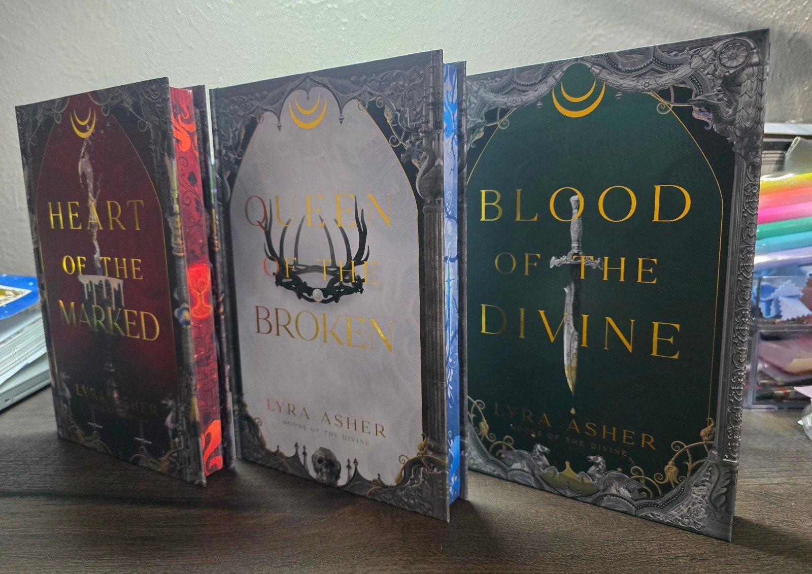 Moons of the Divine Series by Lyra Asher (Midnight Whispers Special Editions)
