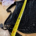 Black patent leather & suede crisscross Cole Haan hobo bag. Like new.