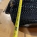 Black patent leather & suede crisscross Cole Haan hobo bag. Like new.