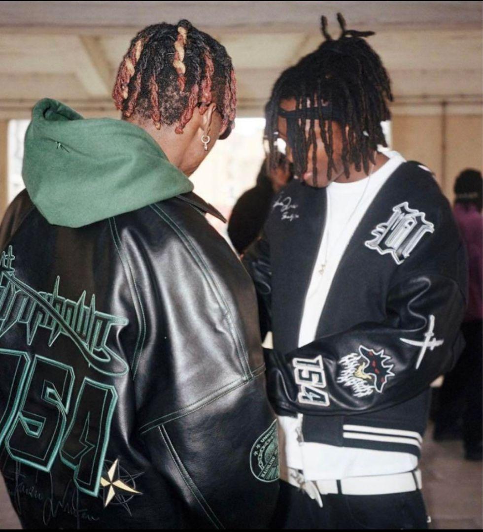 Brand New Unknown London LOGO VARSITY Jacket XL