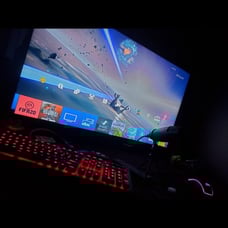 Teclado corsair y ratón hyper gamer, gaming keyboard and mouse