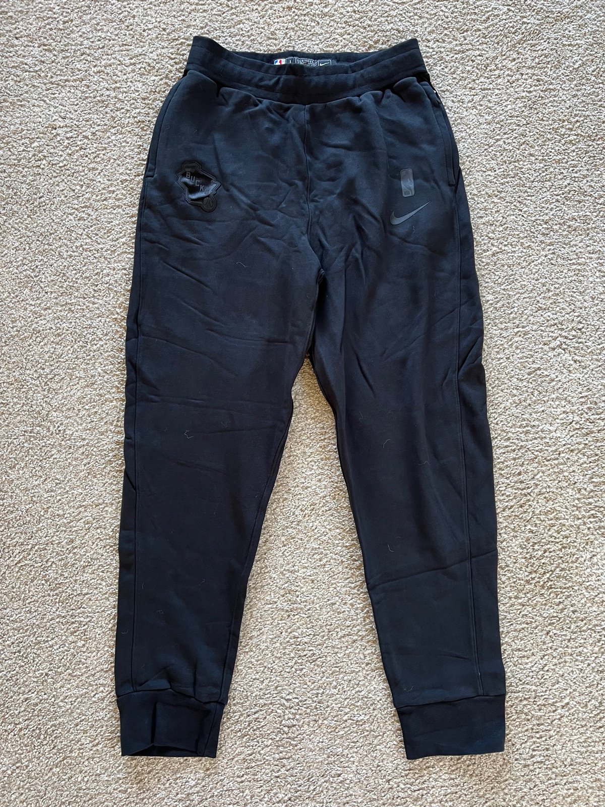 Nike Milwaukee Bucks NBA Team Issued Sweatpants