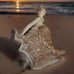 1940’s Vtg Hedi Schoop California Pottery Ceramic Woman Planter Ruffle Dress 8”