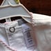 NWT Vintage Carter's Sweet Daisy Baby Girl Linen Floral Embroidery White Dress