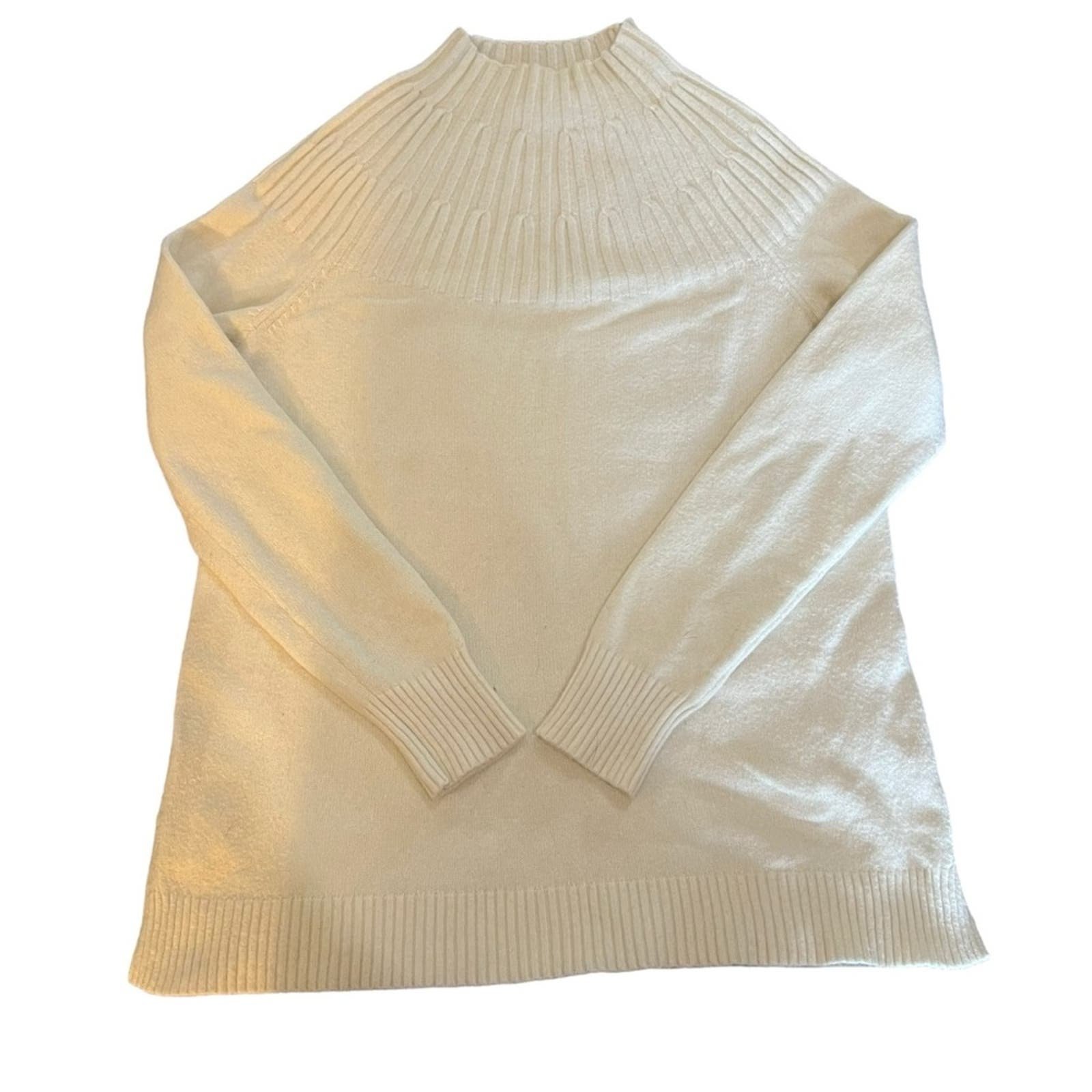 By Anthropologie Mock Neck Pullover Sweater Size Small