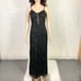 NEW Topshop Black Foil Star Lace Up Sleeveless Jumpsuit 4