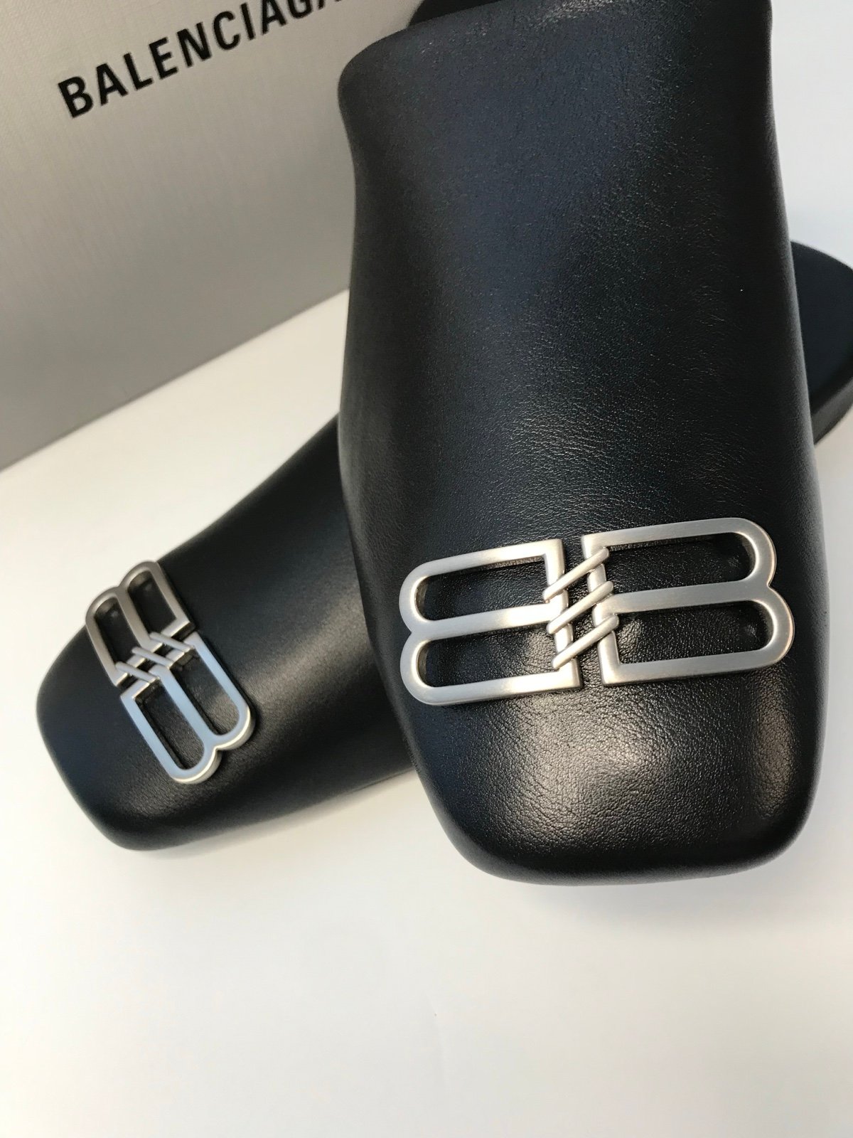 Balenciaga slide sandals for men