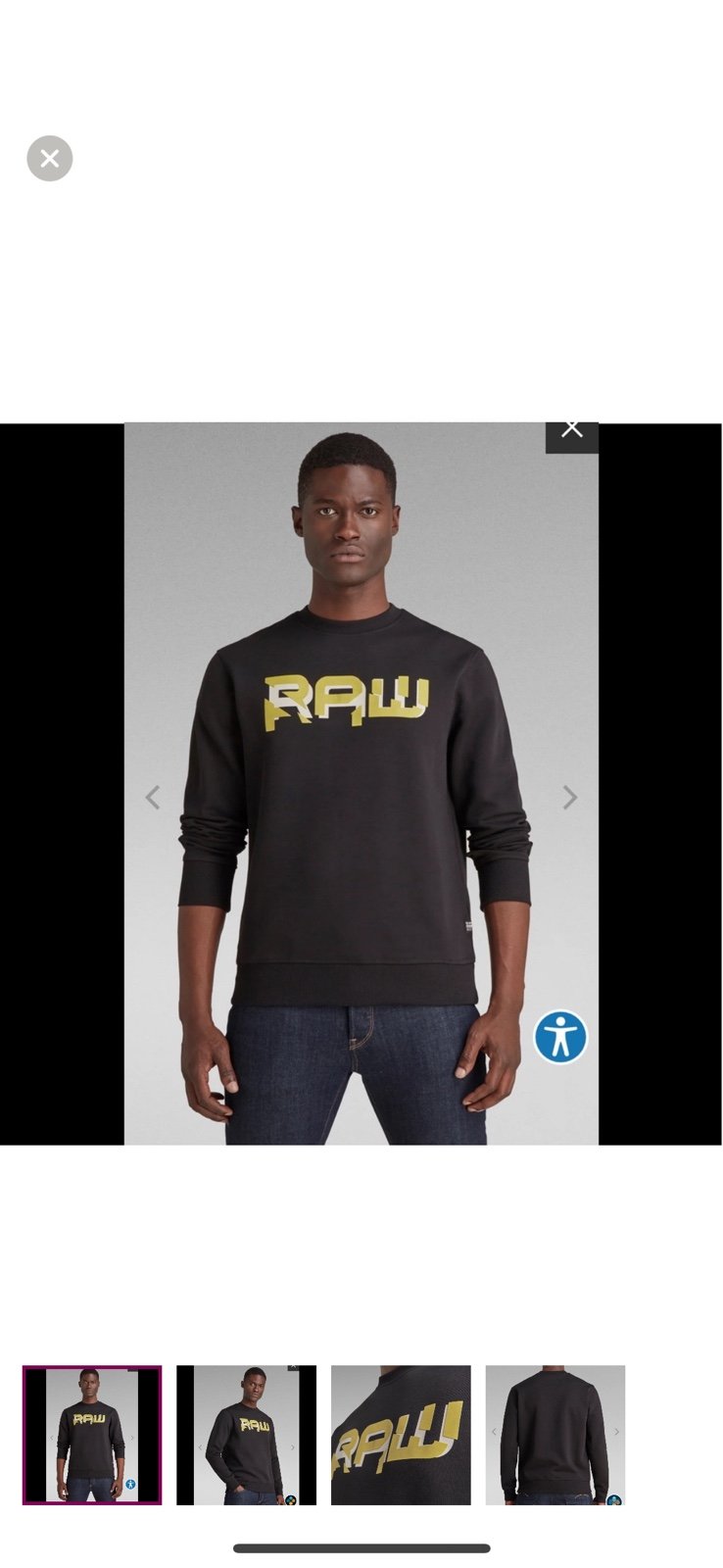 Men’s G-Star Raw HD Pullover Sweatshirt