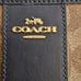 Coach Signature PVC Leather Accordion Zip Wallet F54630 - Khaki/Black