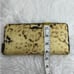 Michael Kors Animal Calf Hair Print Zip Around Wallet