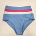 L*Space Bikini Set Rebel Stripe Top Portia Bottom Size Small Blue Pink NWT