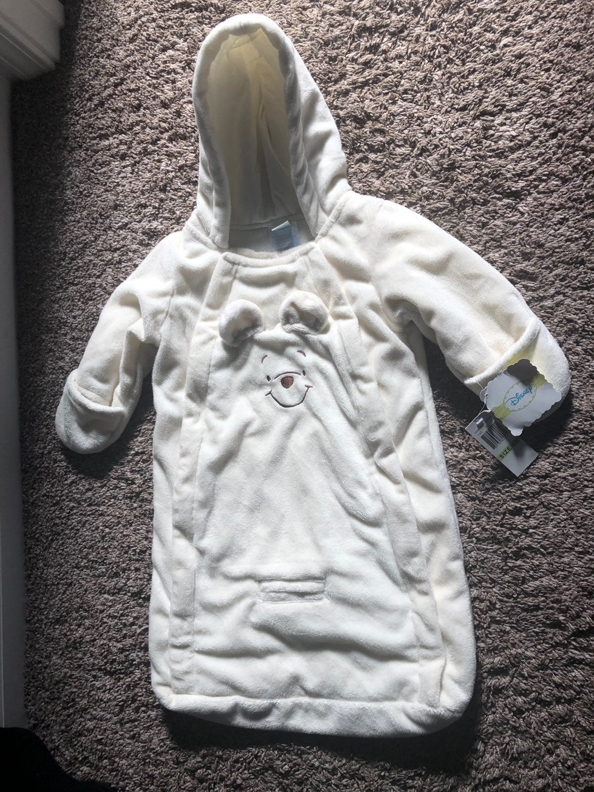 NWT Disney 6Month PoohBear Carseat Coat