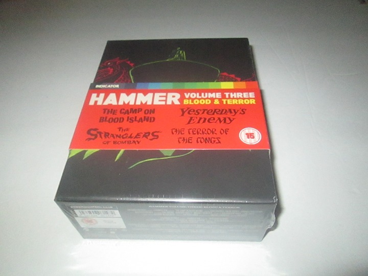 Hammer: Volume 3: Blood & Terror Blu-ray Limited Edition Region Free OOP