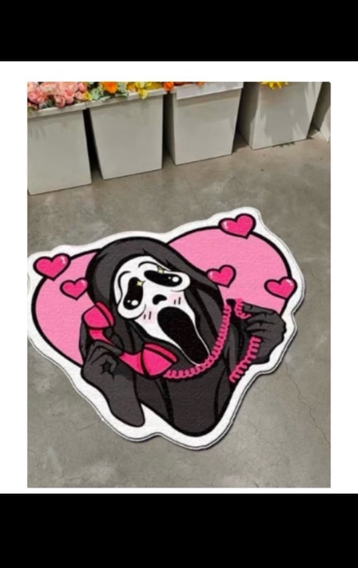 Valentine’s Day scream carpet