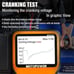 MP0515A 12V Car Battery Tester Automotive 100-2000 CCA Battery Load Tester Auto