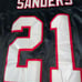 Authentic Deion Sanders Atlanta Falcons Reebok Helmet Tag Jersey Men 56 Clean