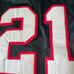 Authentic Deion Sanders Atlanta Falcons Reebok Helmet Tag Jersey Men 56 Clean
