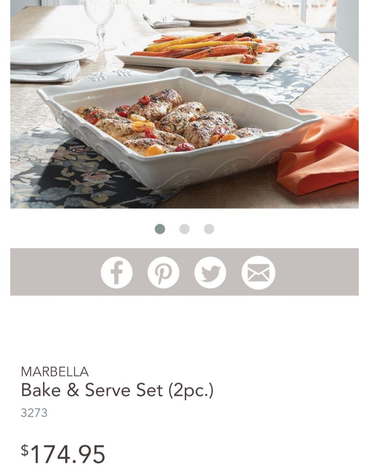 Princess house baking tray