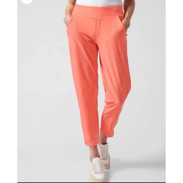 Athleta Salmon Brooklyn Ankle Pants Size 2