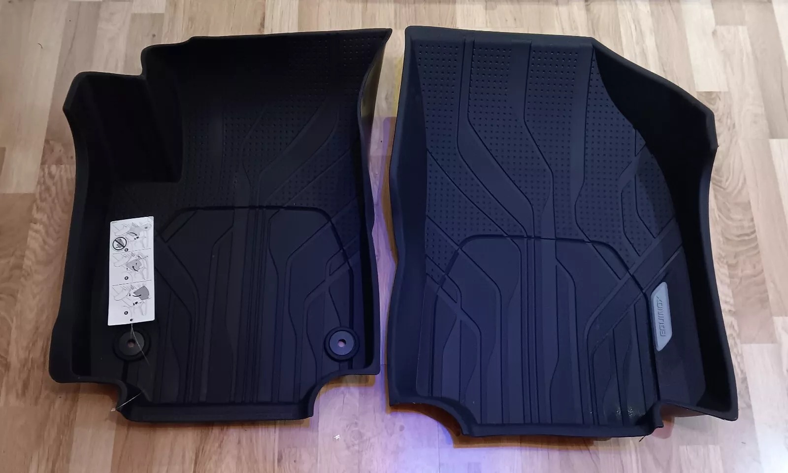 2018 Chevy Equinox Floor Liners Front Only