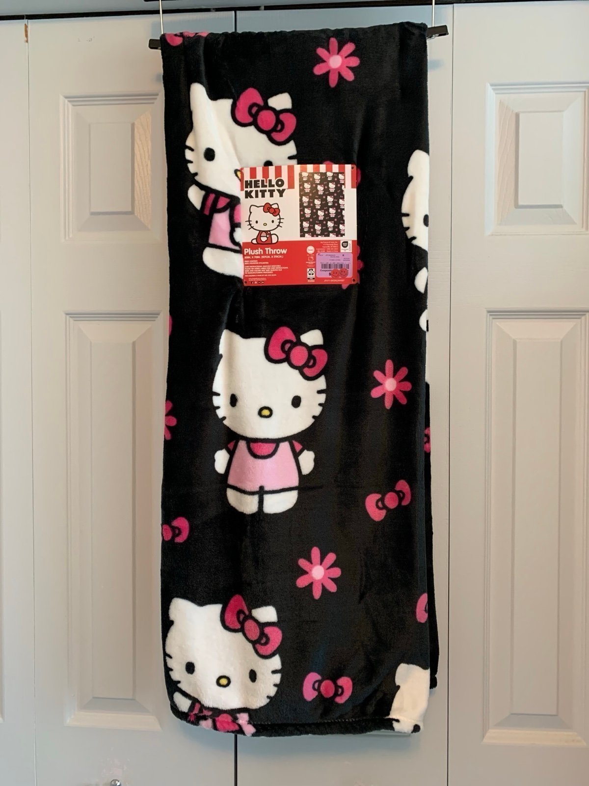 Hello Kitty Black Beetle Blankets Mercari