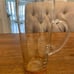 Set of 18 carat gold Homer Laughlin plates + 3 espresso cups/1 stein
