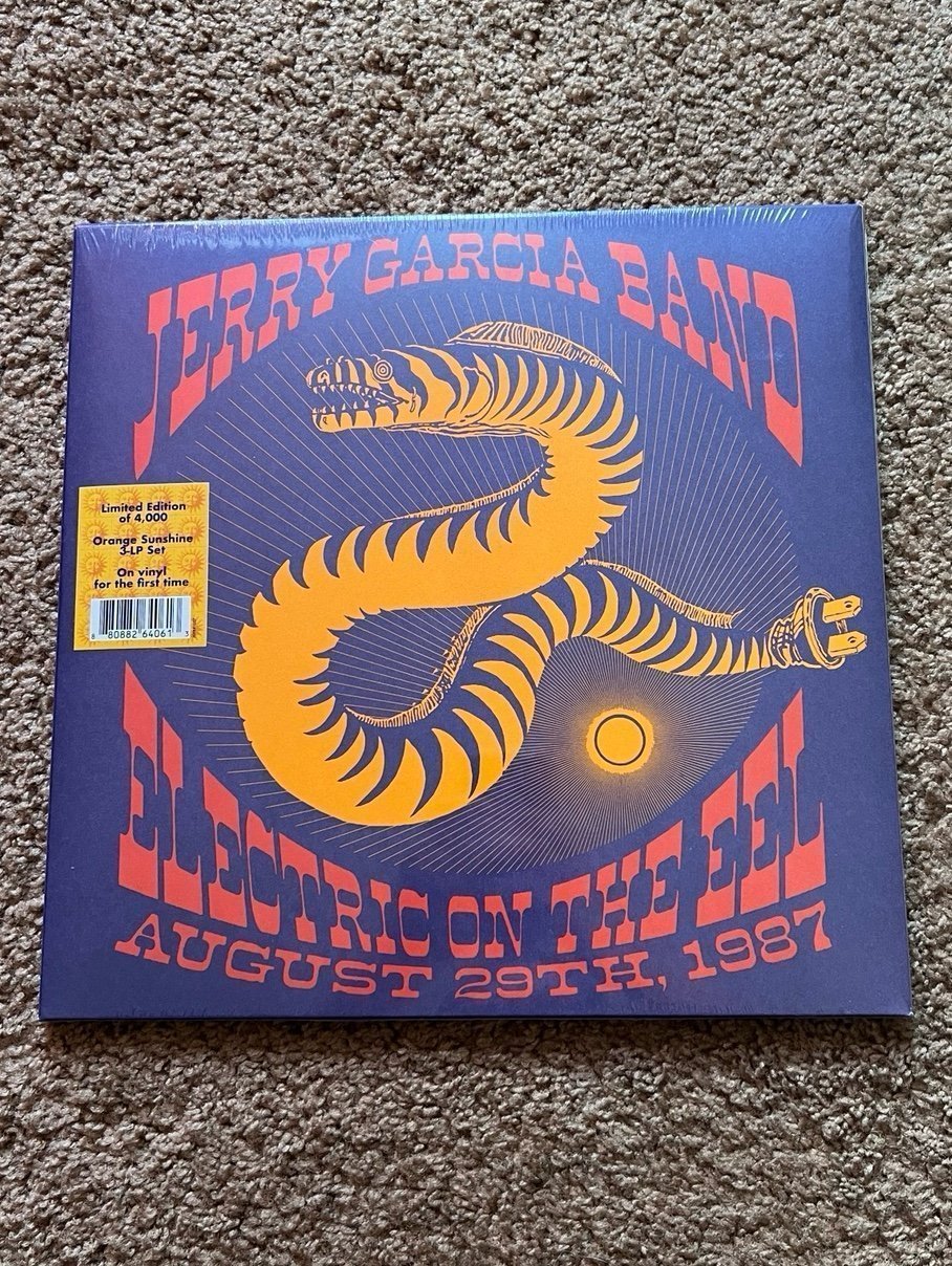 JERRY GARCIA Electric On The Eel August 29th 1987 Black Friday RSD 2024 3LP NEW