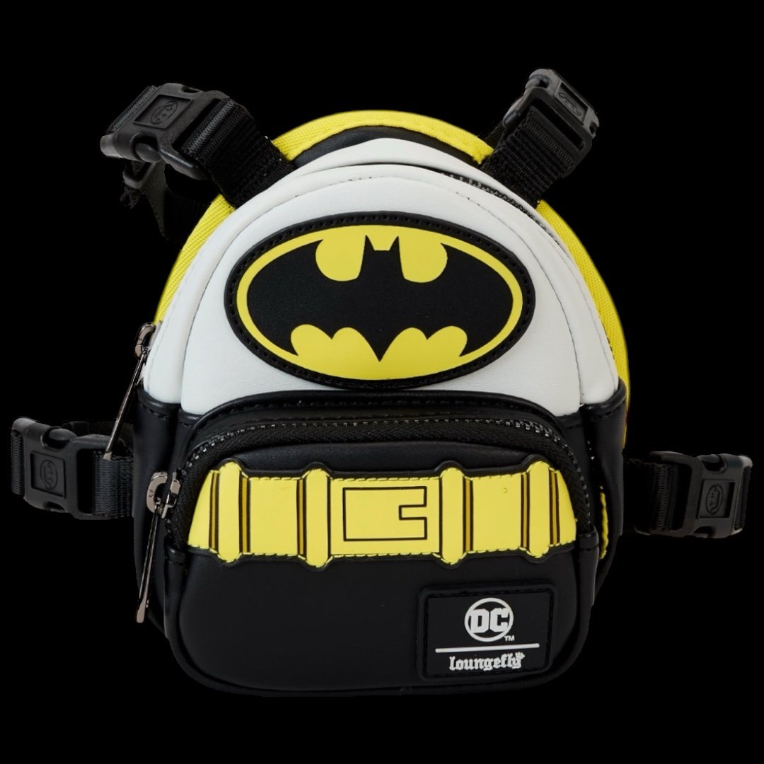 Loungefly DC Comics Batman 85th Anniversary Mini Backpack Dog Harness Large