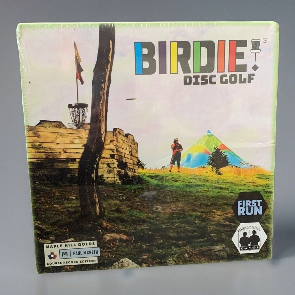 Birdie! Disc Golf Board Game Maple Hill Golds Paul McBeth Edition SEALED