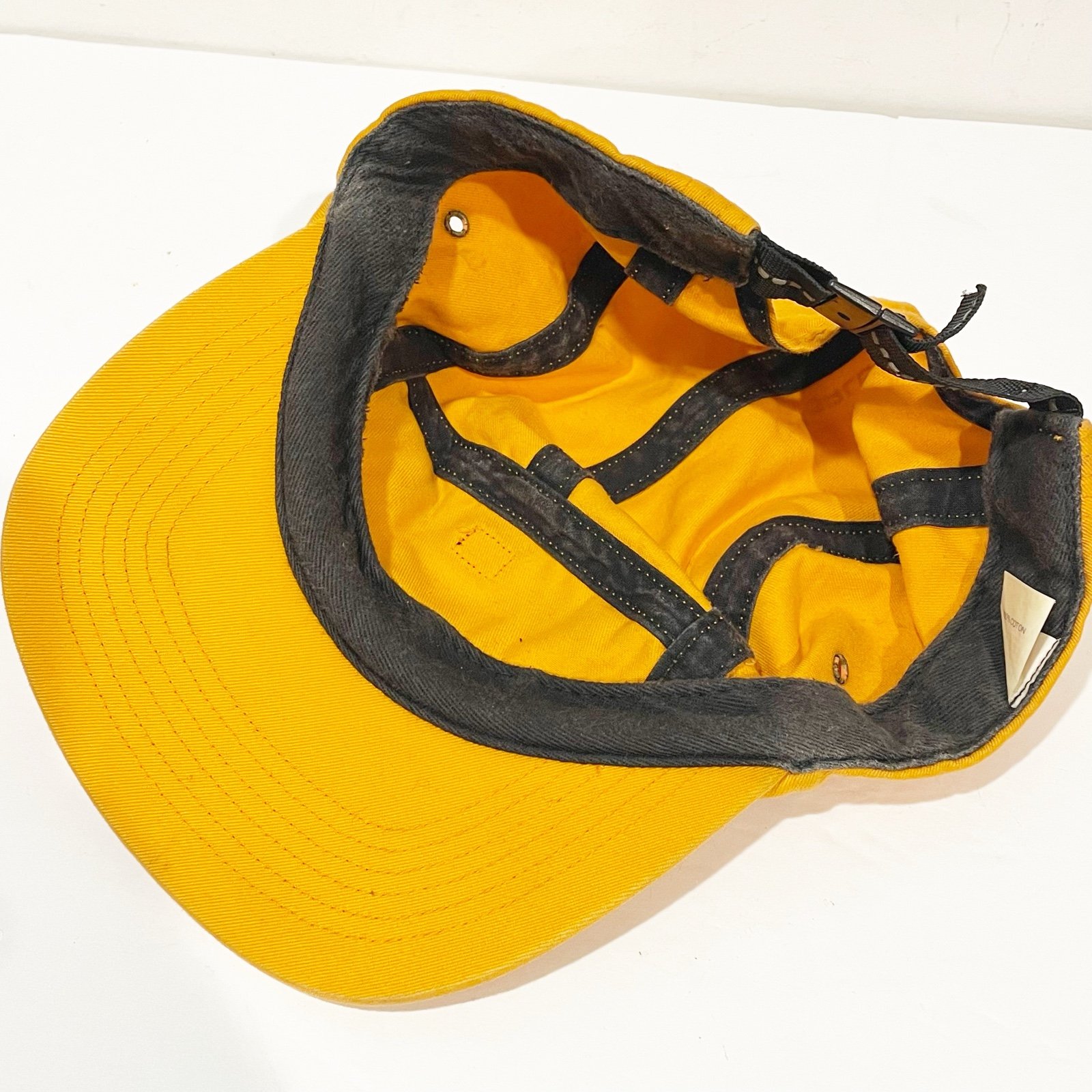 Supreme Orange Reflective Tab Pocket Camp Cap Hat