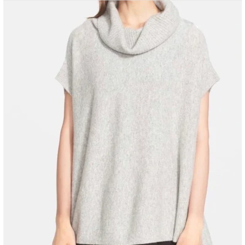 Vince 100% Cashmere Cowl Neck Tunic Sweater XS