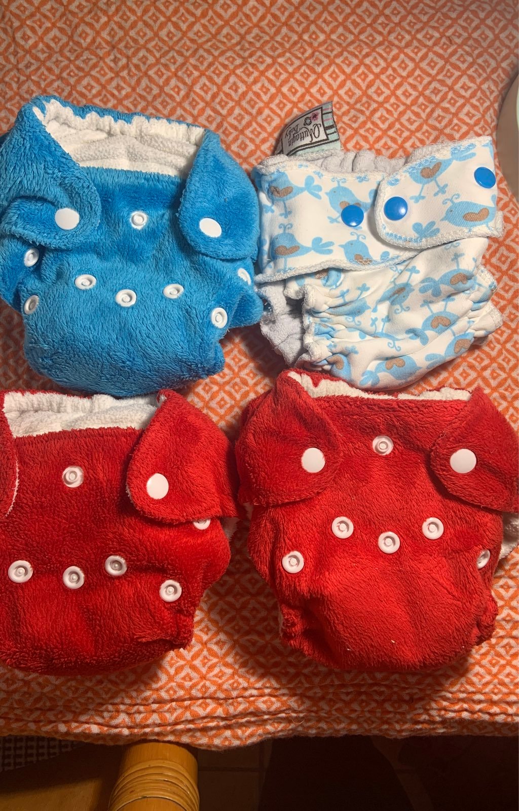 Lot of Newborn Cloth Diapers